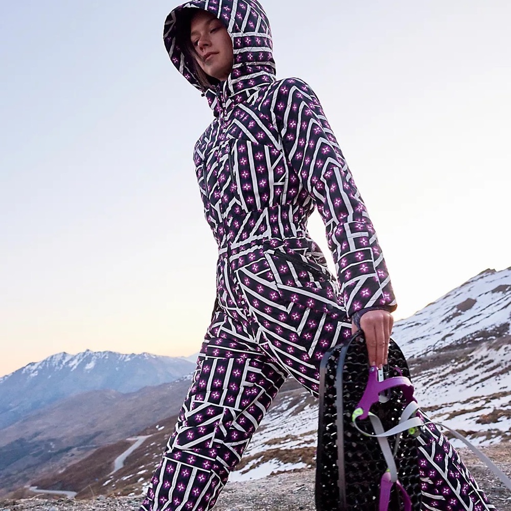 Free people all prepped printed snowsuit